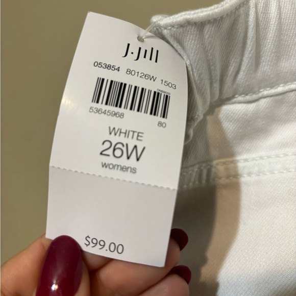 J. JILL NWT Slim Boyfriend Straight Leg Jeans - Picture 4 of 7